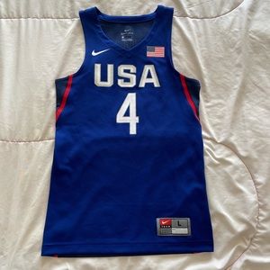 Team USA Stephen Curry Jersey #4 YL